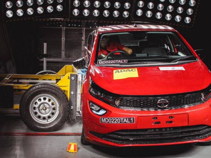 tata altroz awarded 5 star global ncap safety rating safest india made hatchback altroz | जगात भारी; टाटाच्या कारला 'क्रॅश टेस्ट'मध्ये फाईव्ह स्टार