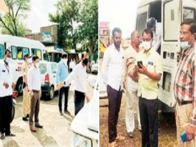 Hey! Plz take the Corona Vaccine; Administration and health department appeals on the streets | अरे बाबांनो! हात जोडतो, पण लस घ्या; प्रशासन आणि आरोग्य विभागाचे रस्त्यावर उतरून आवाहन Hey! Plz take the Corona Vaccine; Administration and health department appeals on the streets | अरे बाबांनो! हात जोडतो, पण लस घ्या; प्रशासन आणि आरोग्य विभागाचे रस्त्यावर उतरून आवाहन