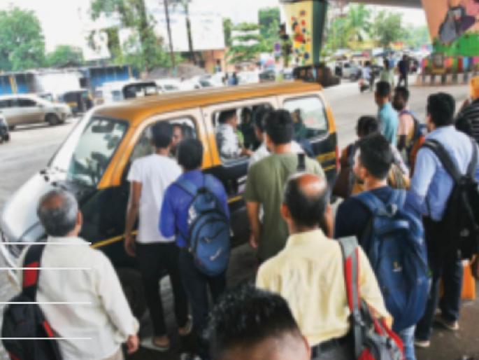 Panvel to Belapur : Rs 300 charge for Rs 25 journey | पनवेल ते बेलापूर : २५ रुपयांच्या प्रवासासाठी ३०० रुपयांची वसुली Panvel to Belapur : Rs 300 charge for Rs 25 journey | पनवेल ते बेलापूर : २५ रुपयांच्या प्रवासासाठी ३०० रुपयांची वसुली