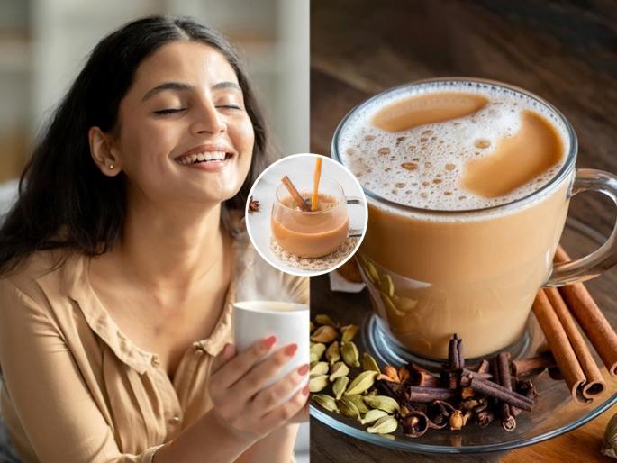 Drink hot masala tea on cold days, a delicious and panacea for cold and cough | थंडीच्या दिवसात प्या गरमागरम मसाला चहा , सर्दी - खोकला घालवण्याचा चविष्ट आणि रामबाण उपाय Drink hot masala tea on cold days, a delicious and panacea for cold and cough | थंडीच्या दिवसात प्या गरमागरम मसाला चहा , सर्दी - खोकला घालवण्याचा चविष्ट आणि रामबाण उपाय