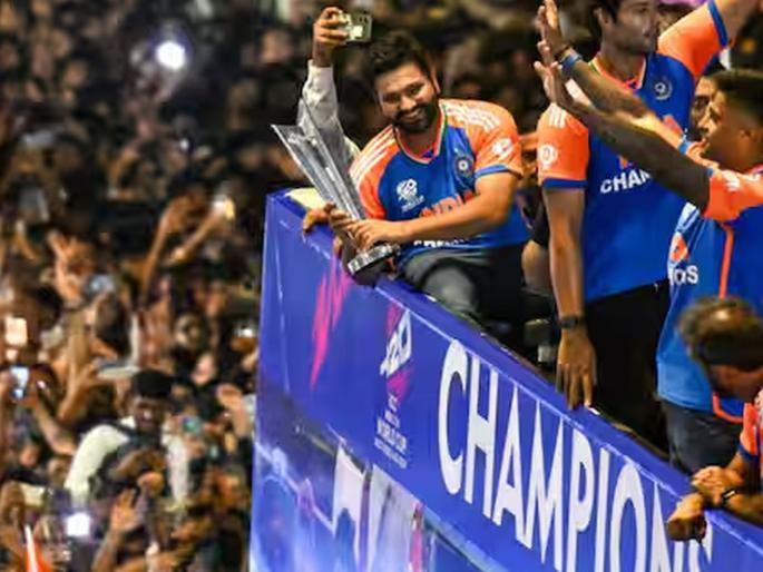 Mumbaikars in Team India hit back at Congress's 'North Indian card', Marathi and foreign discriminators | टीम इंडियातील मुंबईकर शिलेदारांवरून काँग्रेसचं ‘उत्तर भारतीय कार्ड’, मराठी आणि परप्रांतीय भेद करणाऱ्यांना लगावला टोला Mumbaikars in Team India hit back at Congress's 'North Indian card', Marathi and foreign discriminators | टीम इंडियातील मुंबईकर शिलेदारांवरून काँग्रेसचं ‘उत्तर भारतीय कार्ड’, मराठी आणि परप्रांतीय भेद करणाऱ्यांना लगावला टोला