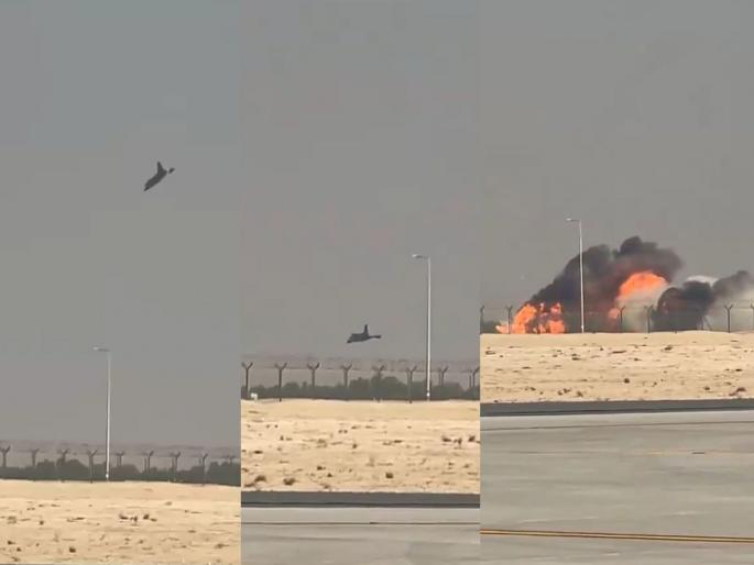 Tejas Crash Dubai Air Show: Pilot went to do 'negative-G acrobatics' and...; Cause of 'Tejas' plane crash at Dubai Air Show revealed... | पायलट 'निगेटिव्ह-जी ॲक्रोबॅटिक' युद्धाभ्यास करायला गेला अन्...; दुबई एअर शोमध्ये 'तेजस' विमान अपघाताचे कारण समोर आले...