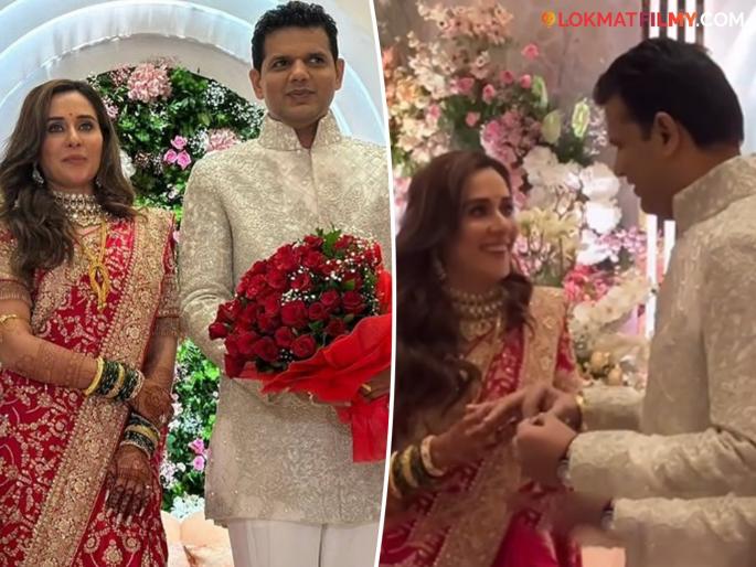 marathi actress tejaswini lonari got engaged with sada sarvankar son samadhan sarvankar photo viral  | थाटामाटात पार पडला अभिनेत्री तेजस्विनी लोणारीचा साखरपुडा!होणार 'या' राजकीय कुटुंबाची सून, फोटो समोर marathi actress tejaswini lonari got engaged with sada sarvankar son samadhan sarvankar photo viral  | थाटामाटात पार पडला अभिनेत्री तेजस्विनी लोणारीचा साखरपुडा!होणार 'या' राजकीय कुटुंबाची सून, फोटो समोर
