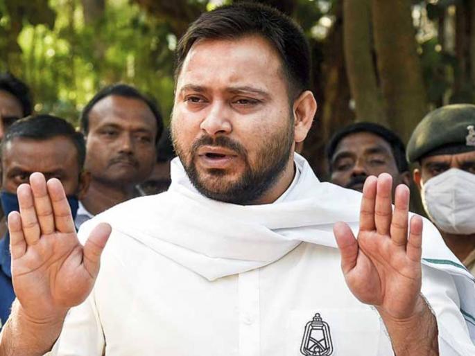 tejaswi Yadav slams Nitish Kumar Government over farmers protest | "हिंमत असेल तर अटक करा, शेतकऱ्यांसाठी फाशी द्यायची असेल तर तीही द्या", तेजस्वी यादव आक्रमक tejaswi Yadav slams Nitish Kumar Government over farmers protest | "हिंमत असेल तर अटक करा, शेतकऱ्यांसाठी फाशी द्यायची असेल तर तीही द्या", तेजस्वी यादव आक्रमक