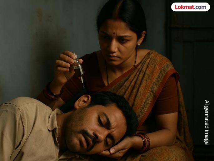 Wife killed her husband by putting poison in his ears learned the method of murder from YouTube | पतीला संपवण्यासाठी युट्यूब पाहून कानात टाकलं किटकनाशक; पत्नीने एक चूक केली अन् डाव तिच्यावरच उलटला Wife killed her husband by putting poison in his ears learned the method of murder from YouTube | पतीला संपवण्यासाठी युट्यूब पाहून कानात टाकलं किटकनाशक; पत्नीने एक चूक केली अन् डाव तिच्यावरच उलटला