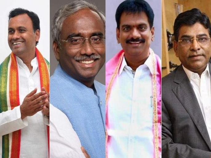Father! 4 Garbhishthamant candidates from Telangana, Official property worth Rs. 700 crore | बाप रे! तेलंगणातील 4 गर्भश्रीमंत उमेदवार, 700 कोटींपेक्षा जास्त अधिकृत संपत्ती Father! 4 Garbhishthamant candidates from Telangana, Official property worth Rs. 700 crore | बाप रे! तेलंगणातील 4 गर्भश्रीमंत उमेदवार, 700 कोटींपेक्षा जास्त अधिकृत संपत्ती