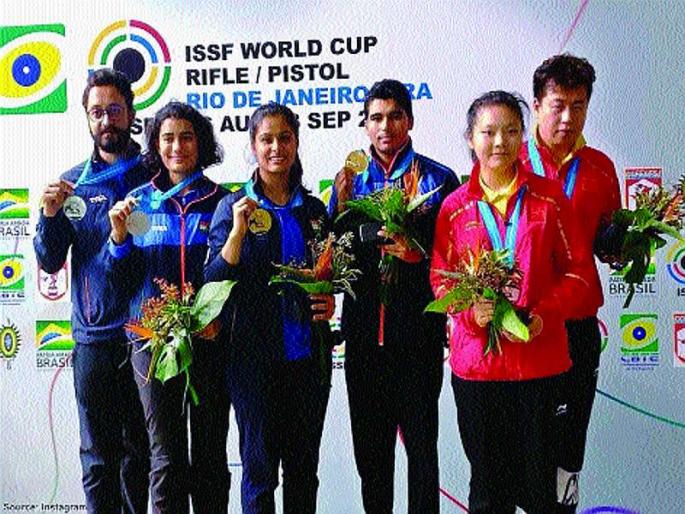  Historical performance of Indian shooters in Olympic, won gold medal | भारतीय नेमबाजांची ऐतिहासिक कामगिरी