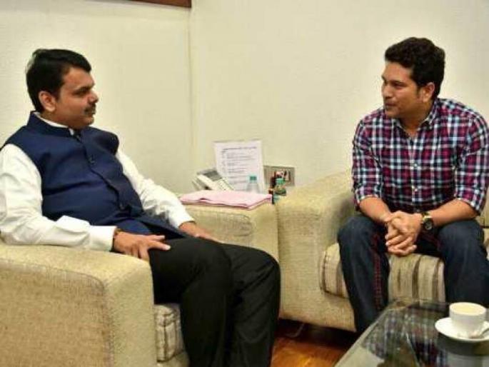 Celebrities should follow Sachin Tendulkar's role model; Appeal of Deputy Chief Minister Devendra Fadnavis | सचिन तेंडुलकर यांचा आदर्श सेलिब्रिटींनी घ्यावा; उपमुख्यमंत्री देवेंद्र फडणवीस यांचे आवाहन Celebrities should follow Sachin Tendulkar's role model; Appeal of Deputy Chief Minister Devendra Fadnavis | सचिन तेंडुलकर यांचा आदर्श सेलिब्रिटींनी घ्यावा; उपमुख्यमंत्री देवेंद्र फडणवीस यांचे आवाहन
