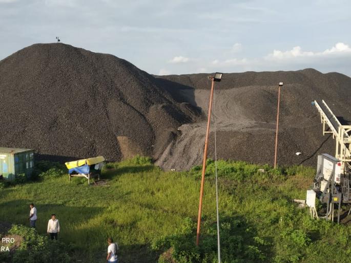 Question mark on mineral count in Terka mine | टेरका येथील गौण खनिजाच्या मोजणीवर प्रश्नचिन्ह Question mark on mineral count in Terka mine | टेरका येथील गौण खनिजाच्या मोजणीवर प्रश्नचिन्ह