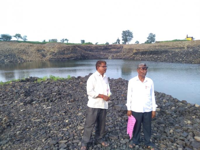 Surveillance of a minor mineral excavation area at Terka | टेरका येथील गौण खनिज उत्खनन परिसराची पाहणी