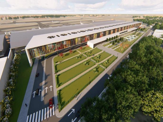 ‘Flight’ speed of the new terminal building of Pune Airport; Will be completed in December 2021 | पुणे विमानतळाच्या नवीन टर्मिनल इमारतीचे ‘उड्डाण’ वेगात; डिसेंबर २०२१ मध्ये होणार पूर्ण ‘Flight’ speed of the new terminal building of Pune Airport; Will be completed in December 2021 | पुणे विमानतळाच्या नवीन टर्मिनल इमारतीचे ‘उड्डाण’ वेगात; डिसेंबर २०२१ मध्ये होणार पूर्ण