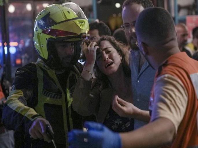 Terrorist attack on Israel on Independence Day, three killed, four injured | Terror attack on Israel: स्वातंत्र्यदिनी इस्राइलवर भीषण दहशतवादी हल्ला, तीन जणांचा मृत्यू, चार जण जखमी Terrorist attack on Israel on Independence Day, three killed, four injured | Terror attack on Israel: स्वातंत्र्यदिनी इस्राइलवर भीषण दहशतवादी हल्ला, तीन जणांचा मृत्यू, चार जण जखमी