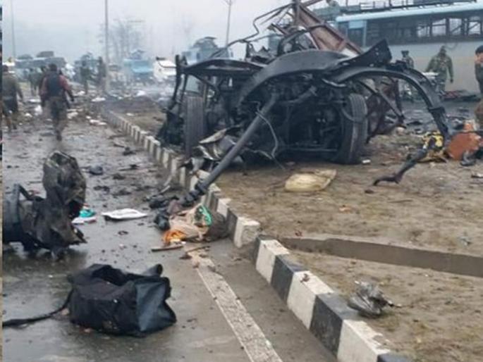 Pulwama Attack: Terrorist assassination of Abdul Rashid Ghazi in the explosion took place | Pulwama Attack: स्फोट घडवण्यात तरबेज अब्दुल रशीद गाझी याच्यामुळेच झाला दहशतवादी हल्ला Pulwama Attack: Terrorist assassination of Abdul Rashid Ghazi in the explosion took place | Pulwama Attack: स्फोट घडवण्यात तरबेज अब्दुल रशीद गाझी याच्यामुळेच झाला दहशतवादी हल्ला