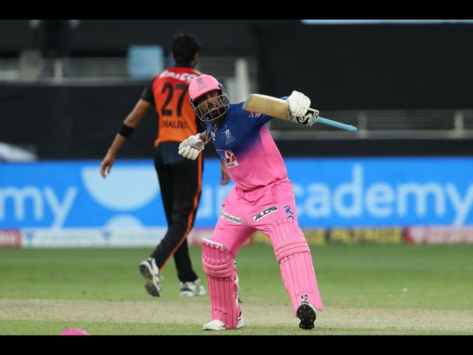 SRH vs RR Latest News : Tewatia ek Kranti hai, Bowleron ki shaanti hai, Virender Sehwag tweet goes viral after RR win    | SRH vs RR Latest News : टेवाटिया एक क्रांती है, बॉलरो की शांती है!; राजस्थानच्या विजयानंतर वीरूचं भन्नाट ट्विट