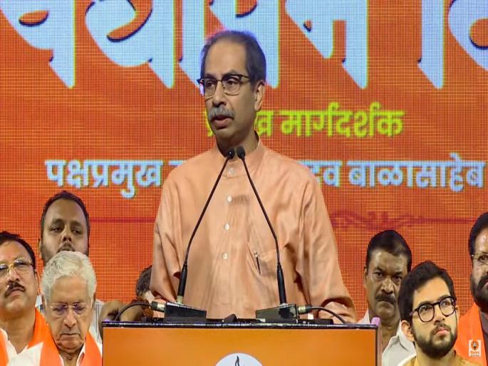 Shiv Sena Uddhav Thackeray :'Government must fall, elections must be held again', Uddhav Thackeray's attack on BJP | 'सरकार पडलेच पाहिजे, पुन्हा निवडणुका झाल्याच पाहिजे', उद्धव ठाकरेंचा भाजपवर घणाघात Shiv Sena Uddhav Thackeray :'Government must fall, elections must be held again', Uddhav Thackeray's attack on BJP | 'सरकार पडलेच पाहिजे, पुन्हा निवडणुका झाल्याच पाहिजे', उद्धव ठाकरेंचा भाजपवर घणाघात