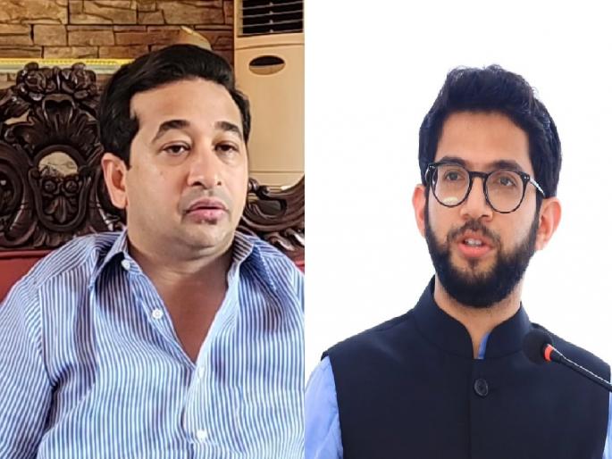 How much funds did Aditya Thackeray give for Konkan, asked Nitesh Rane | आदित्य ठाकरेंनी कोकणसाठी किती निधी दिला?, नितेश राणेंचा सवाल How much funds did Aditya Thackeray give for Konkan, asked Nitesh Rane | आदित्य ठाकरेंनी कोकणसाठी किती निधी दिला?, नितेश राणेंचा सवाल