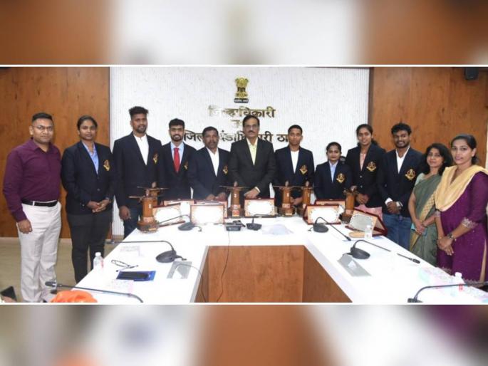 Better facilities from the district administration to develop athletes- Collector Ashok Shingare | खेळाडू घडवण्यासाठी जिल्हा प्रशासनाकडून अधिक चांगल्या सुविधा- जिल्हाधिकारी अशोक शिनगारे Better facilities from the district administration to develop athletes- Collector Ashok Shingare | खेळाडू घडवण्यासाठी जिल्हा प्रशासनाकडून अधिक चांगल्या सुविधा- जिल्हाधिकारी अशोक शिनगारे