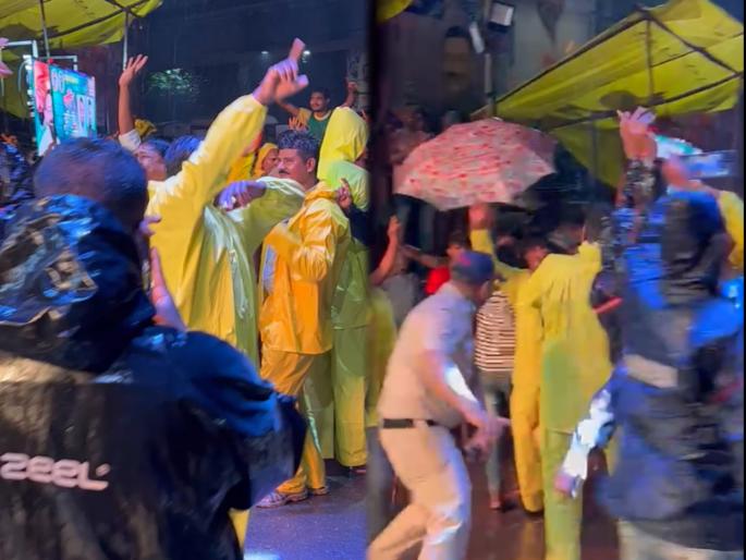 In the fight between two Govinda squads in Bhiwandi, it was the police who finally broke the deadlock | भिवंडीत दोन गोविंदा पथकांच्या भांडणात अखेर पोलिसांनीच फोडली हंडी In the fight between two Govinda squads in Bhiwandi, it was the police who finally broke the deadlock | भिवंडीत दोन गोविंदा पथकांच्या भांडणात अखेर पोलिसांनीच फोडली हंडी