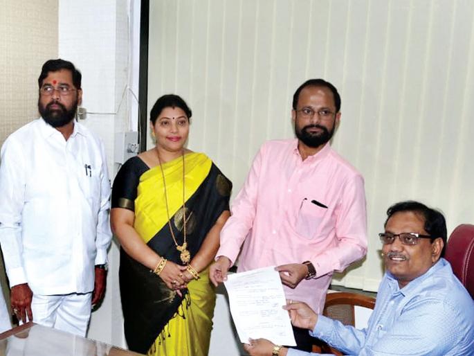 Naresh Mhaske as mayor of Thane | ठाण्याच्या महापौरपदी नरेश म्हस्के; उपमहापौरपदी पल्लवी कदम