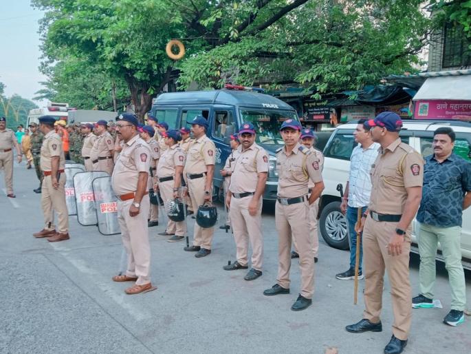 Thane: Riot message and mock drill started in Thane | Thane: ठाण्यात दंगलीचा मेसेज अन् सुरु झाली माॅकड्रील Thane: Riot message and mock drill started in Thane | Thane: ठाण्यात दंगलीचा मेसेज अन् सुरु झाली माॅकड्रील 