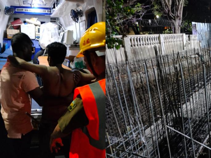 Accident of construction worker in Thane, fortunately life was saved | दैव बलवत्तर म्हणून 'तो' बचावला: शस्त्रक्रिया करुन काढली कामगाराच्या पायातील सळई Accident of construction worker in Thane, fortunately life was saved | दैव बलवत्तर म्हणून 'तो' बचावला: शस्त्रक्रिया करुन काढली कामगाराच्या पायातील सळई