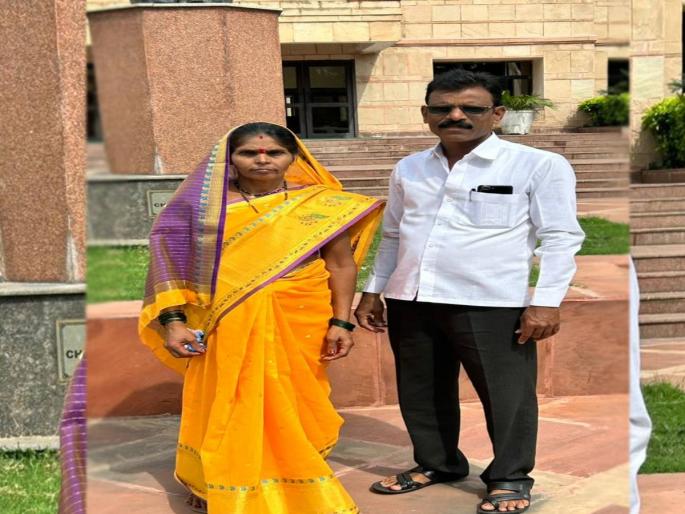 Thane farmer couple special guests at Red Fort for flag salute on Independence Day | स्वातंत्र्य दिनाच्या झेंडा वंदनसाठी लाल किल्ल्यावर ठाण्याचे शेतकरी दांपत्य‘विशेष अतिथी’ Thane farmer couple special guests at Red Fort for flag salute on Independence Day | स्वातंत्र्य दिनाच्या झेंडा वंदनसाठी लाल किल्ल्यावर ठाण्याचे शेतकरी दांपत्य‘विशेष अतिथी’