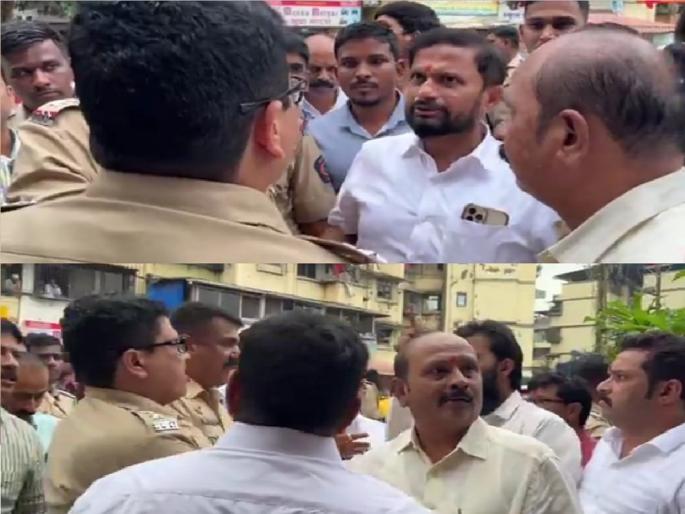 Shinde and Thackeray group face each other again for Thane office; Tension in Thane for some time | शाखेवरुन पुन्हा शिंदे आणि ठाकरे गट आमने सामने; ठाण्यात काही काळ तणाव Shinde and Thackeray group face each other again for Thane office; Tension in Thane for some time | शाखेवरुन पुन्हा शिंदे आणि ठाकरे गट आमने सामने; ठाण्यात काही काळ तणाव