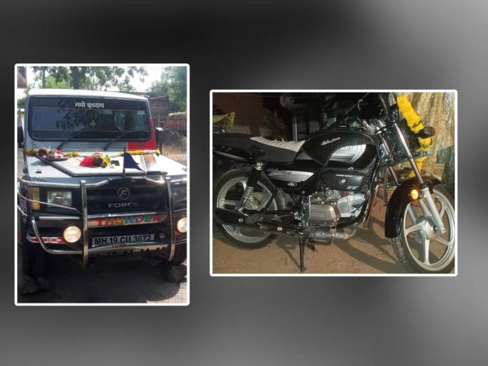 Theft of four-wheelers, two-wheelers, mobile phones from the front of the house; Increase in theft incidents | घरासमोरून चारचाकी, दुचाकींची चोरी, मोबाइलही लंपास; चोरीच्या घटनांमध्ये वाढ