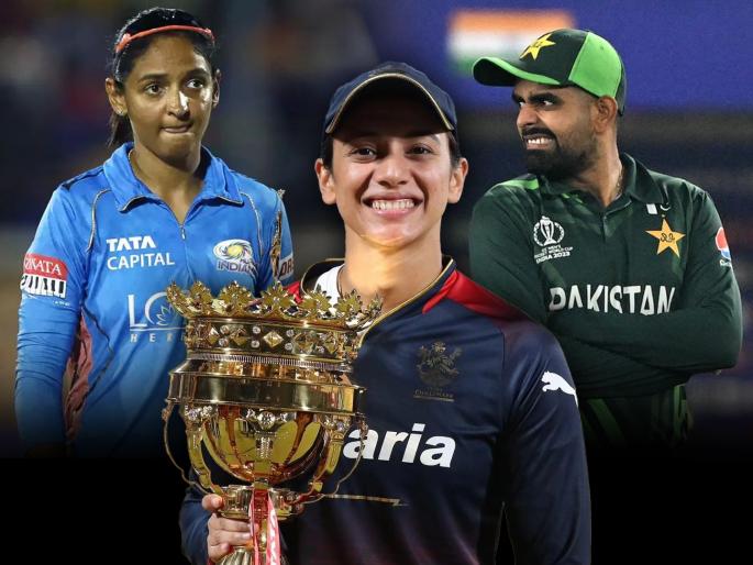 Smriti Mandhana (Brave) and Richa Ghosh (Phoenix) were the two Indian players to be drafted in The Hundred, no takers for Harmanpreet Kaur, Babar Azam, David Warner | WPL जिंकताच स्मृती मानधनाला डिमांड; मोठ्या लीगसाठी निवड, पण बाबर, हरमनप्रीत यांना ठेंगा 