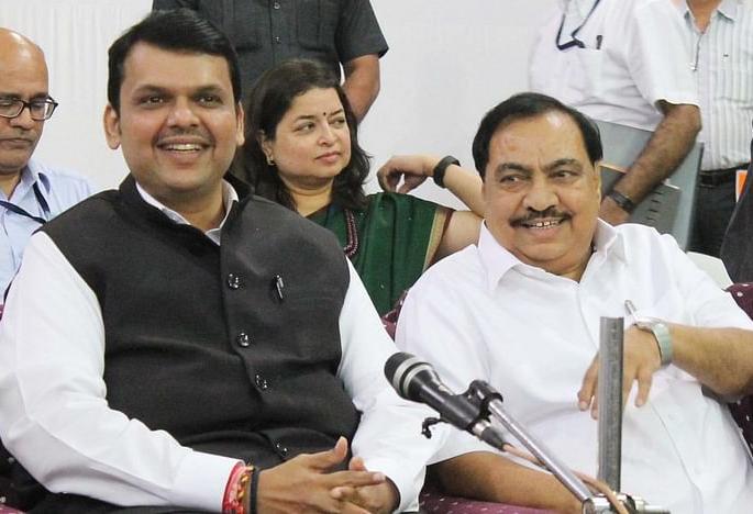 'Nathabhau is a villain, Fadnavis formed such an opinion about me at the senior level, eknath khadase | 'नाथाभाऊ म्हणजे व्हिलन, मोदी अन् अमित शहांसमोर माझ्याबद्दल तसं मत निर्माण केलं' 'Nathabhau is a villain, Fadnavis formed such an opinion about me at the senior level, eknath khadase | 'नाथाभाऊ म्हणजे व्हिलन, मोदी अन् अमित शहांसमोर माझ्याबद्दल तसं मत निर्माण केलं'