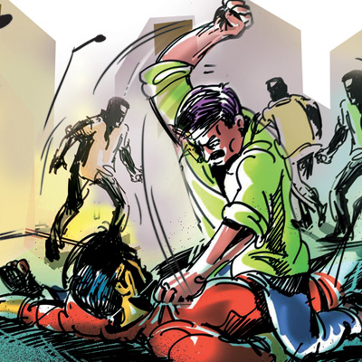 Theft attempt failed; Goldfish smugglers from thieves | चोरीचा प्रयत्न फसला; चोरट्यांकडून सराफाला मारहाण Theft attempt failed; Goldfish smugglers from thieves | चोरीचा प्रयत्न फसला; चोरट्यांकडून सराफाला मारहाण