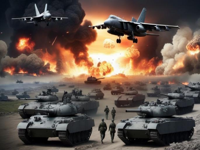 Third World War : latest how much cost pay if world war 3 happen expert revealed horrible data | तिसरं महायुद्ध झालं तर किती रुपयांचं होईल नुकसान? आकडा वाचून तुम्हाला बसेल धक्का! Third World War : latest how much cost pay if world war 3 happen expert revealed horrible data | तिसरं महायुद्ध झालं तर किती रुपयांचं होईल नुकसान? आकडा वाचून तुम्हाला बसेल धक्का!
