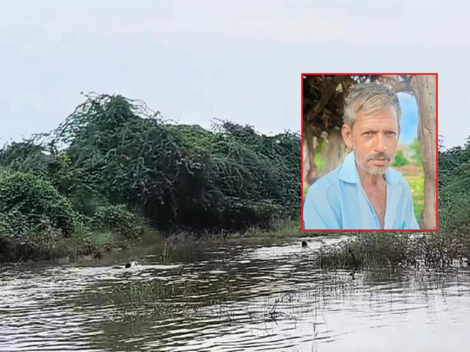 A cowherd carrying animals was swept away by the flood of Thuna river, the body was found after 20 hours | जनावरे घेऊन थुना नदीच्या पुरातून जाणारा गुराखी वाहून गेला, २० तासांनी आढळला मृतदेह A cowherd carrying animals was swept away by the flood of Thuna river, the body was found after 20 hours | जनावरे घेऊन थुना नदीच्या पुरातून जाणारा गुराखी वाहून गेला, २० तासांनी आढळला मृतदेह