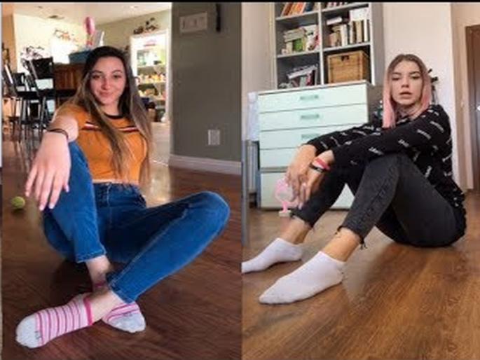 Microwave challenge the new viral where people are spinning on the floor tiktok | सोशल मीडियावर #MicrowaveChallengeचा धुमाकूळ; चॅलेंज पूर्ण करण्यासाठी नेटकऱ्यांची धडपड