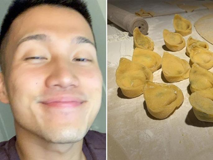 Boy woos tinder match by making pasta post goes viral on twitter | टिंडरवरील तरूणीला इम्प्रेस करण्यासाठी 'याने' केला असा फंडा, तरूणीसोबतच पब्लिकही झाली फिदा! Boy woos tinder match by making pasta post goes viral on twitter | टिंडरवरील तरूणीला इम्प्रेस करण्यासाठी 'याने' केला असा फंडा, तरूणीसोबतच पब्लिकही झाली फिदा!