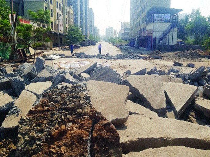 The forest department is awake, the people suffering due to digging of the road, the troubles | वनविभागाला आली जाग, रस्ता खणल्याने नागरिकांना होतोय त्रास