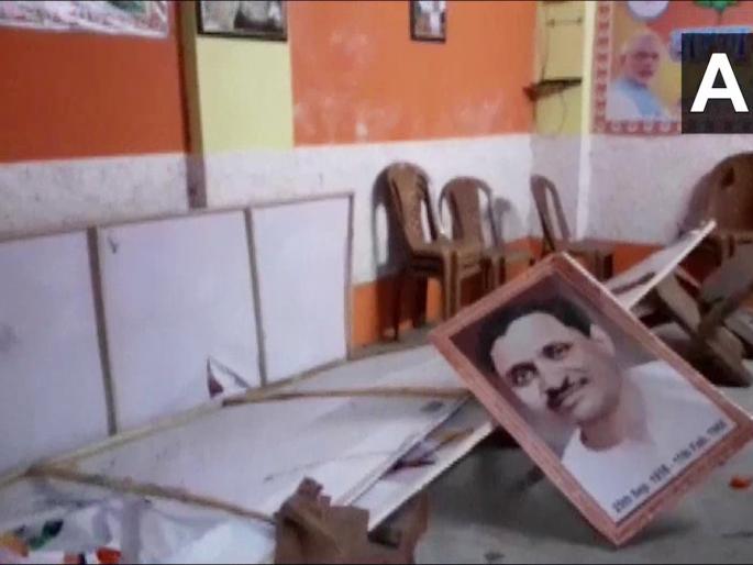 bjp will hold statewide protests against violence in west bengal after assembly election result | Assembly Election 2021: बंगालमधील हिंसाचाराचा निषेध; भाजप उद्या राज्यभर निदर्शने करणार bjp will hold statewide protests against violence in west bengal after assembly election result | Assembly Election 2021: बंगालमधील हिंसाचाराचा निषेध; भाजप उद्या राज्यभर निदर्शने करणार