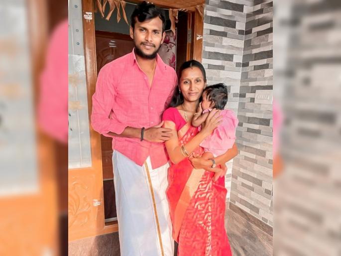 T Natarajan Shares First Picture Of Daughter But Faces Criticism For ‘Not Tweeting In Tamil’ | टी नटराजननं शेअर केला मुलीसोबतचा गोंडस फोटो; नेटिझन्सकडून झाली टीका, कारण जाणून येईल संताप