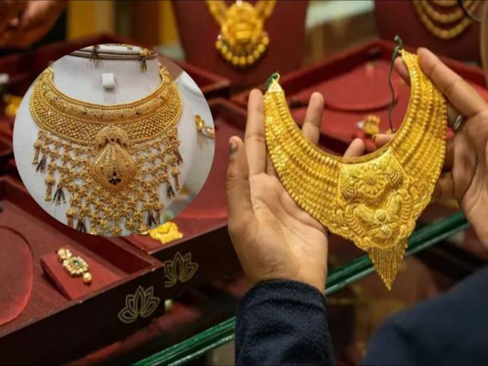 Gold rises by Rs 900 on 'Akshaya' muhurta, turnover of Rs 30-35 crore; Silver increased by one and a half thousand | ‘अक्षय्य’ मुहूर्तावर सोने ९०० रुपयांनी वाढले, ३० ते ३५ कोटींची उलाढाल; चांदी दीड हजाराने वधारली Gold rises by Rs 900 on 'Akshaya' muhurta, turnover of Rs 30-35 crore; Silver increased by one and a half thousand | ‘अक्षय्य’ मुहूर्तावर सोने ९०० रुपयांनी वाढले, ३० ते ३५ कोटींची उलाढाल; चांदी दीड हजाराने वधारली