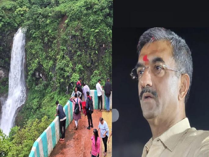 Ban entry of tourists to waterfalls, dangerous places in Satara district; Guardian Minister Shambhuraj Desai Instruction | सातारा जिल्ह्यात धबधबे, धोकादायक ठिकाणी पर्यटकांना प्रवेश बंदी करा; पालकमंत्र्यांची सूचना  Ban entry of tourists to waterfalls, dangerous places in Satara district; Guardian Minister Shambhuraj Desai Instruction | सातारा जिल्ह्यात धबधबे, धोकादायक ठिकाणी पर्यटकांना प्रवेश बंदी करा; पालकमंत्र्यांची सूचना
