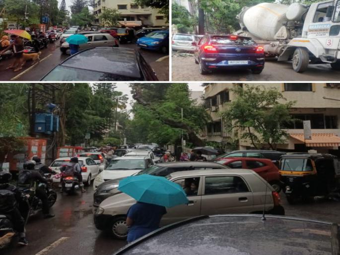 MIT College Vehicles Disturbance to Local Societies Warning of citizens agitation | एम आय टी कॉलेजच्या वाहनांमुळे परिसरातील सोसायट्यांना त्रास; नागरिकांचा आंदोलनाचा इशारा MIT College Vehicles Disturbance to Local Societies Warning of citizens agitation | एम आय टी कॉलेजच्या वाहनांमुळे परिसरातील सोसायट्यांना त्रास; नागरिकांचा आंदोलनाचा इशारा
