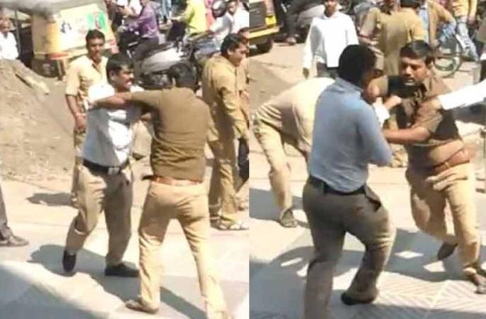 Eight attacks on traffic police in Nagpur during the year | नागपुरात वर्षभरात वाहतूक पोलिसांवर आठ हल्ले Eight attacks on traffic police in Nagpur during the year | नागपुरात वर्षभरात वाहतूक पोलिसांवर आठ हल्ले