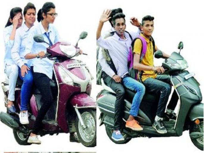 In Beed, if the boy breaks traffic rules parents will pay | बीडमध्ये मुलाने वाहतूक नियम तोडल्यास पालकाला दंड