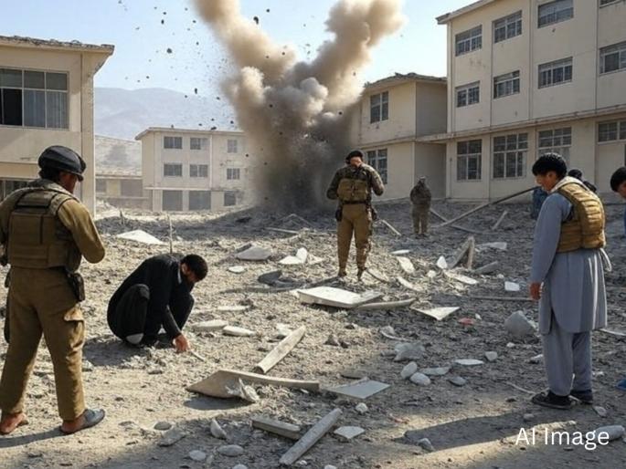 Tragedy in Pakistan School: Four Students Injured After Boy Brings 'Toy-Like' Bomb to Classroom | Pakistan: खेळणं समजून शाळेत नेला बॉम्ब, वर्गात जाताच मोठा स्फोट; अनेक विद्यार्थी जखमी