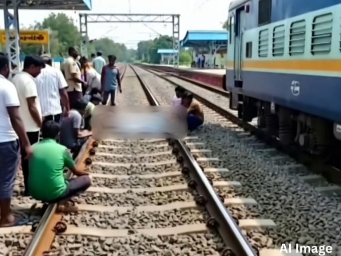 Tragedy in Puri: 15-Year-Old Boy Dies After Being Hit by Train During Reel Shoot | Railway Accident: 'रील'चे वेड जीवावर बेतले; रेल्वेच्या धडकेत १५ वर्षीय मुलाचा मृत्यू Tragedy in Puri: 15-Year-Old Boy Dies After Being Hit by Train During Reel Shoot | Railway Accident: 'रील'चे वेड जीवावर बेतले; रेल्वेच्या धडकेत १५ वर्षीय मुलाचा मृत्यू