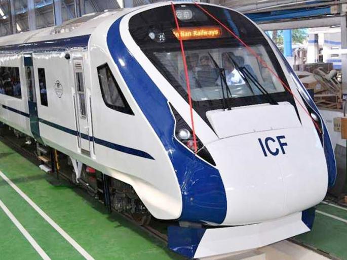 vande bharat express train 18s ticket price | देशातील सर्वात वेगवाग एक्सप्रेसचं तिकीटही 'सुस्साट', पण वेगळाच असेल थाट! vande bharat express train 18s ticket price | देशातील सर्वात वेगवाग एक्सप्रेसचं तिकीटही 'सुस्साट', पण वेगळाच असेल थाट!