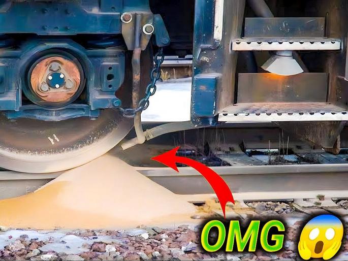 Why is sleepery sand thrown on the wheels of a running train? You will be shocked to know reason | धावत्या रेल्वेच्या चाकांवर वाळू का टाकली जाते? कारण जाणून तुम्हीही शॉक व्हाल... Why is sleepery sand thrown on the wheels of a running train? You will be shocked to know reason | धावत्या रेल्वेच्या चाकांवर वाळू का टाकली जाते? कारण जाणून तुम्हीही शॉक व्हाल...