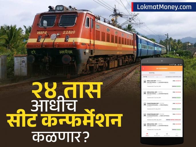 Indian Railways to Confirm Seats 24 Hours Before Departure A Game Changer for Passengers | ट्रेन प्रवासाची चिंता मिटली! आता २४ तास आधीच मिळेल कन्फर्म सीटची अपडेट, कधीपासून लागू होणार?