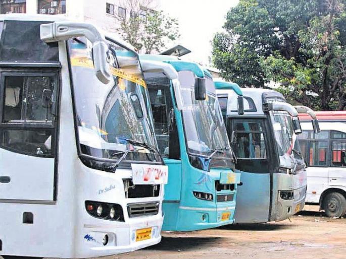 Travel rates in Nagpur increased by 300 to 400 rupees | नागपुरात ट्रॅव्हल्सचे दर ३०० ते ४०० रुपयांनी वाढले Travel rates in Nagpur increased by 300 to 400 rupees | नागपुरात ट्रॅव्हल्सचे दर ३०० ते ४०० रुपयांनी वाढले