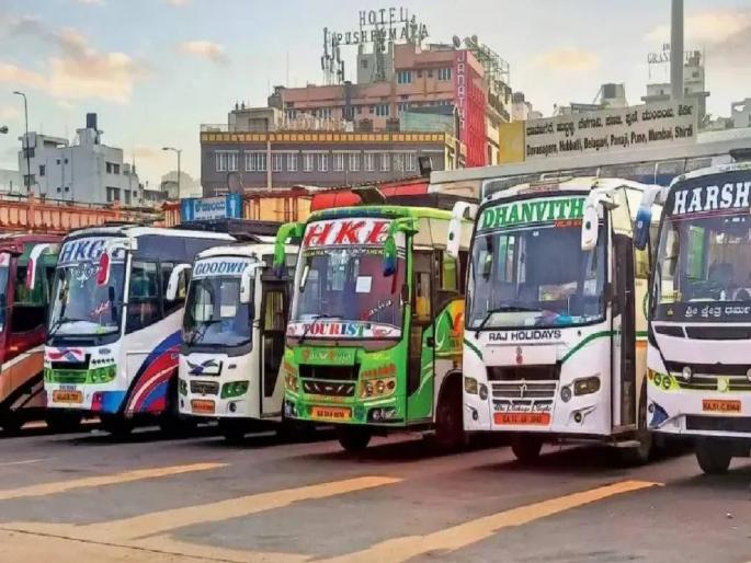 Action taken against only 1,000 private buses in a year; Fine of Rs 72 lakh collected | वर्षभरात केवळ एक हजार खासगी बसवर कारवाई; ७२ लाख रुपयांचा दंड वसूल Action taken against only 1,000 private buses in a year; Fine of Rs 72 lakh collected | वर्षभरात केवळ एक हजार खासगी बसवर कारवाई; ७२ लाख रुपयांचा दंड वसूल